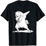 Dabbing Samoyed TeesCute Dabbing Samoyed Dog T-Shirt Funny Dab Dance Gift Shirt T-Shirt
