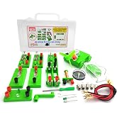 EUDAX Physics Science Lab Learning Circuit kit,Electricity Experiment Set,Building Circuits for Teacher Junior Senior High School Students (Upgrade kit)