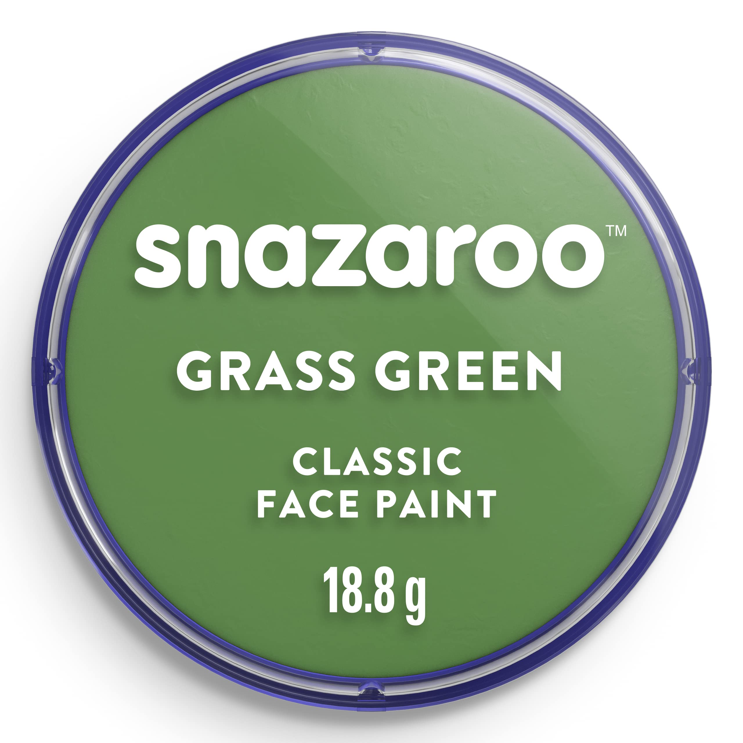 Snazaroo - Face and Body Paint, 18 ml, Grass Green, One Size (Colart 18477)