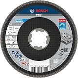 Bosch X571 X-Lock Flap Disc 115 mm G40 for Metal Angled Grinder