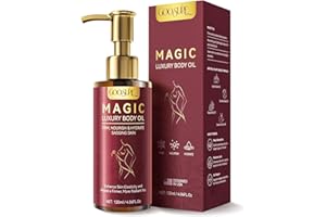 Magic Body Firming Oil, Natural Botanicals Firming Body Massage Oil, Fast Absorbing with Cactus Extract & Camellia, Vitamin E