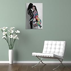Lesbian Couple Wall Art Sexy Canvas Art Posters for