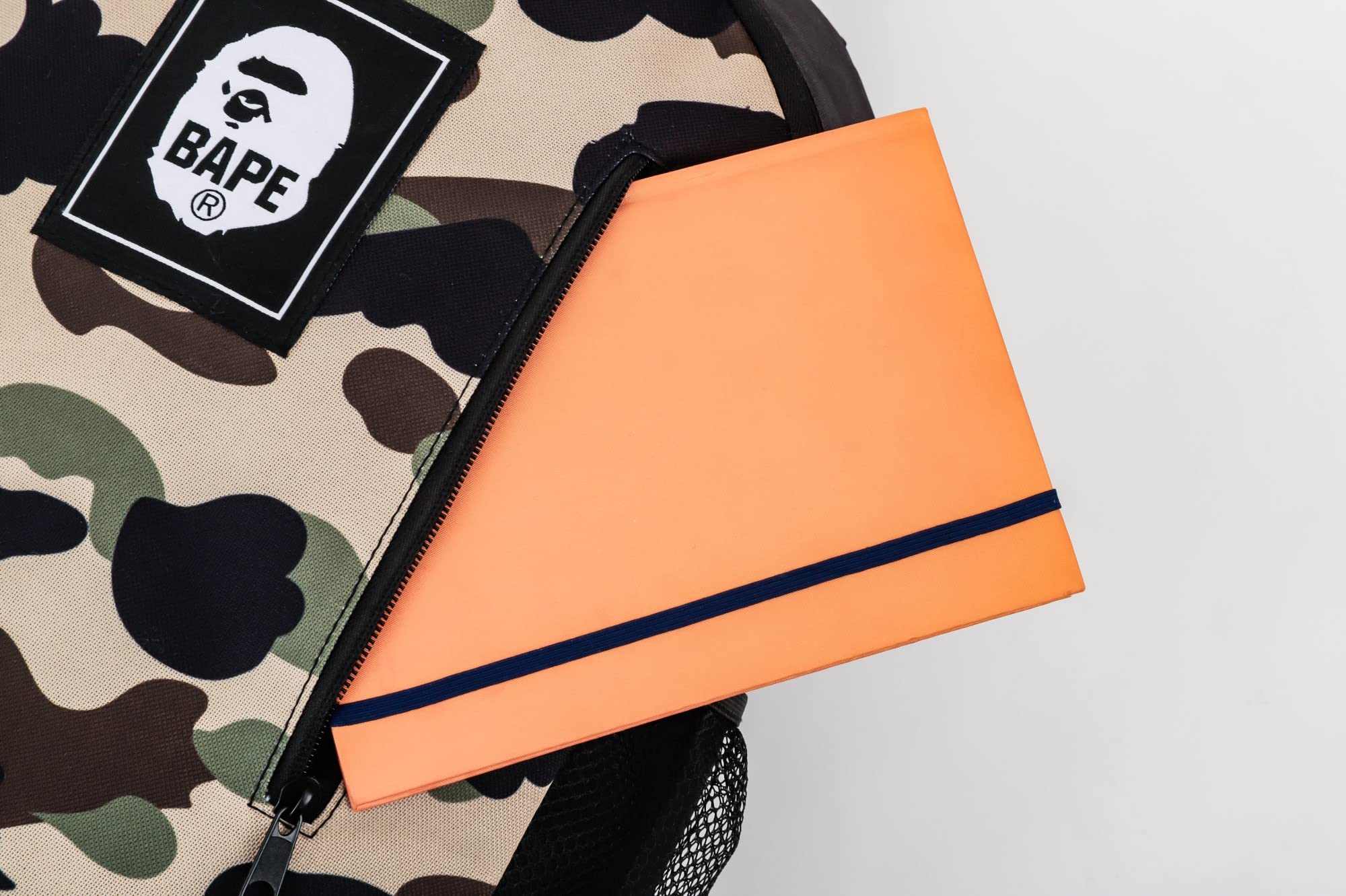 【ベイプ キッズ バイ ア ベイシング エイプ ムック本 付録】カモ バックパック&マイクロチャーム