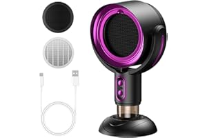 Desktop Smoke Purifier Fan, Portable Smoking Air Purifier for Cooking, USB Rechargeable Adjustable Smokeaway Catcher for Kitc