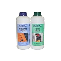 Nikwax Tech Wash/TX Direct Wash In 1 Litre (Twin Pack)