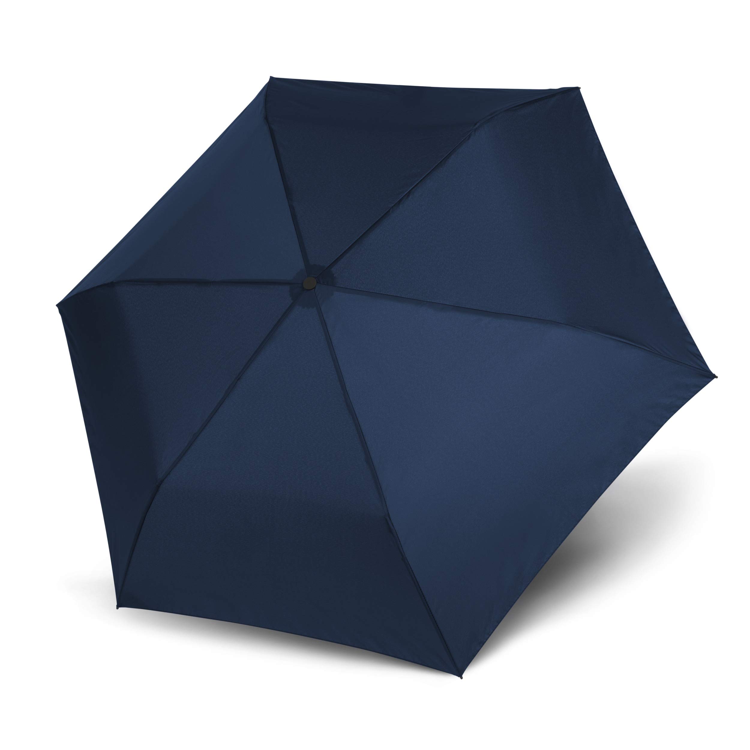 Doppler Parapluie mini et ultra léger - 99 grammes Bleu marine Folding umbrella, 21 cm, 90 liters, Blue (Bleu Marine)