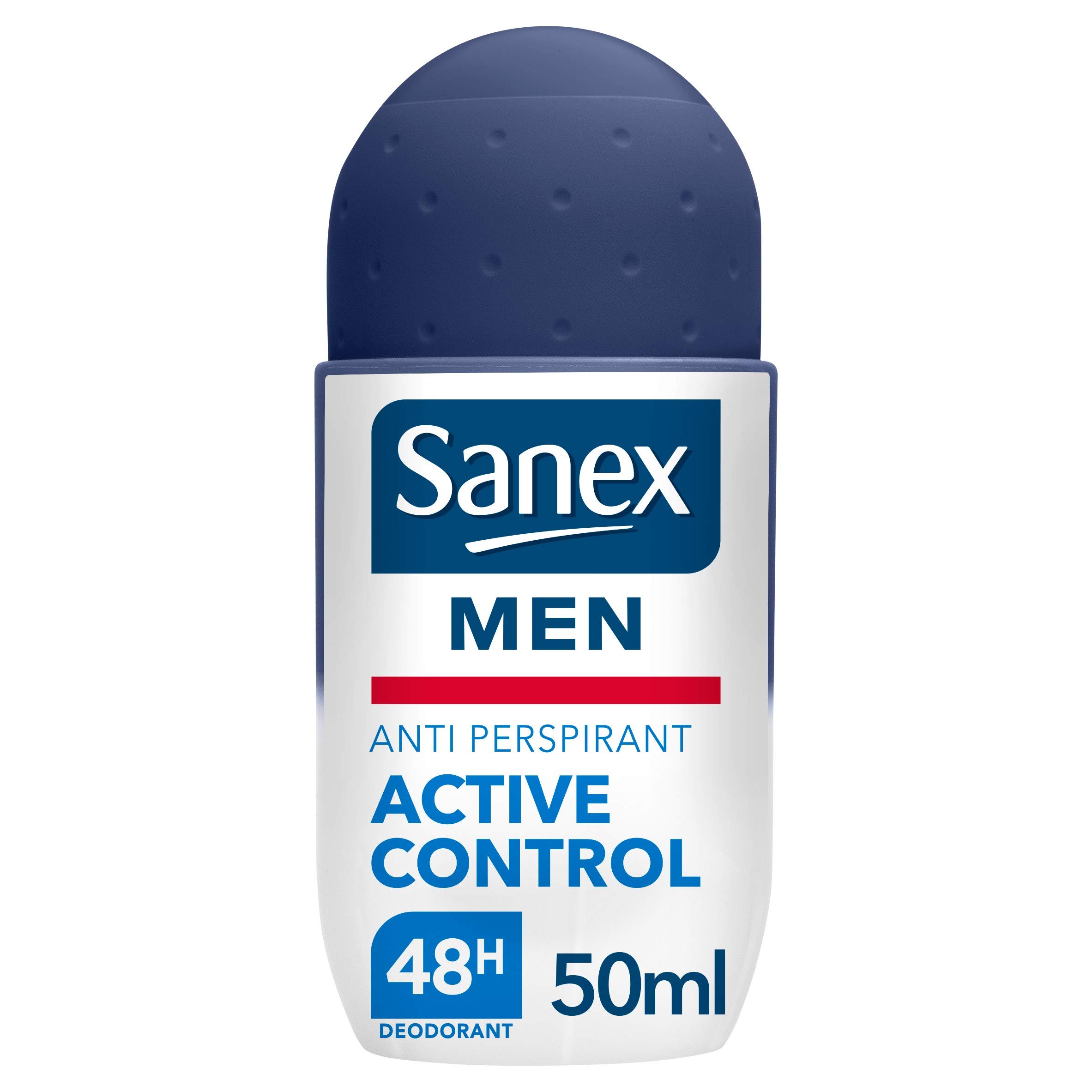 Sanex Active Control - Men's Roll-on Deodorant - 50 ml - Pack of 2