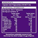 Ketosource Pure C8 MCT Oil 1000ml Ultra Purity 99%+ Ketone Boost view 6