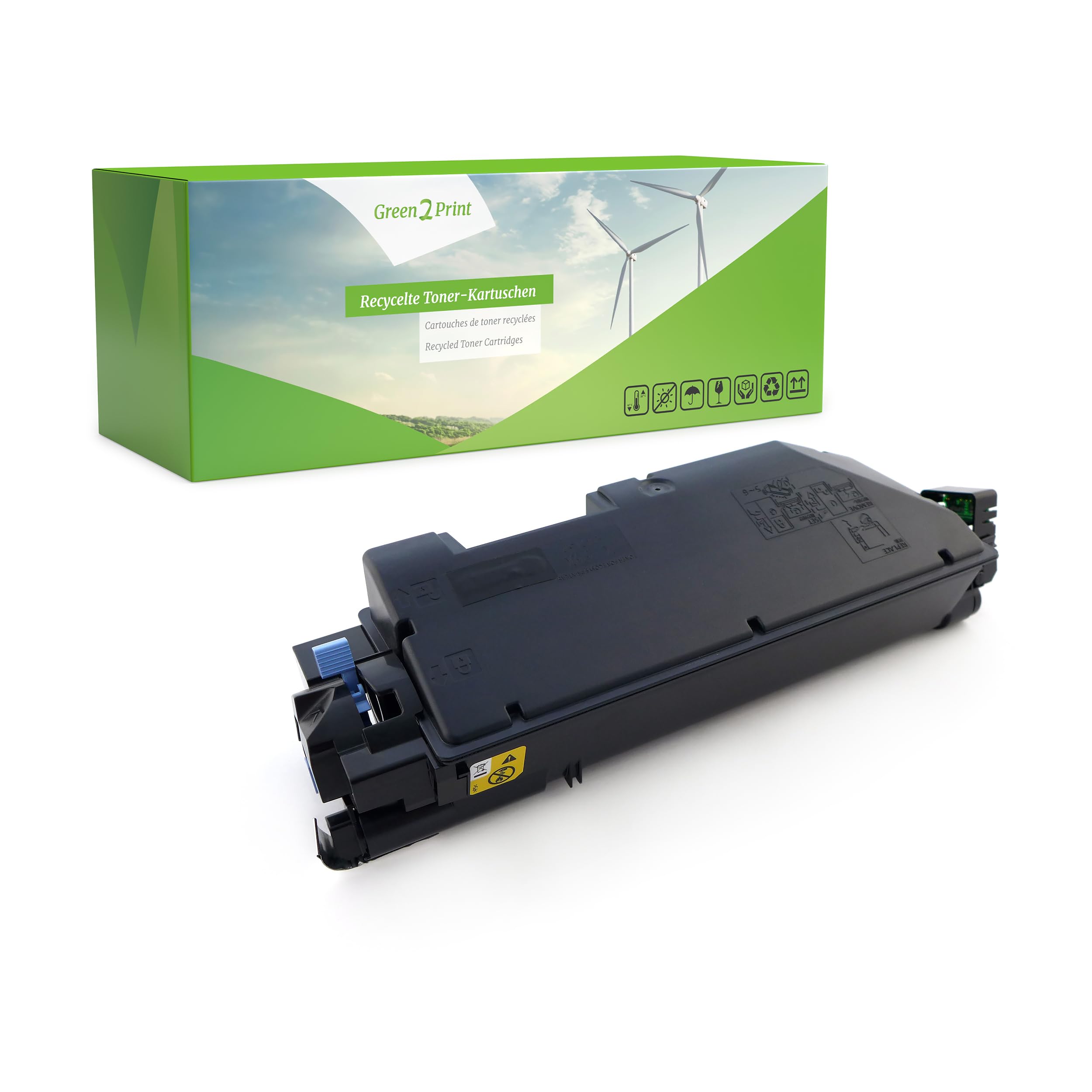 Green2Print Toner black 12000 pages replaces Kyocera TK-5150K, 1T02NS0NL0 Toner cartridge for Kyocera ECOSYS M6035CIDN, M6530CIDN, P6035CDN