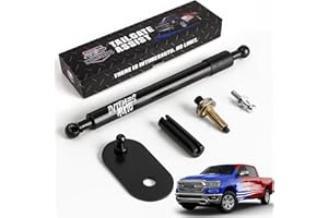 InTimesAuto Truck Tailgate Assist Accessories for 2009-2024 Dodge Ram 1500 2500 3500, No-Drill Installation, Smooth Drop Rate for Enhanced Safety and Durability in Off-Road Adventures