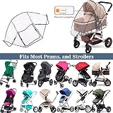 AXERHK Universal Rain Cover for Pushchair Transparent Pram Stroller Weather view 6
