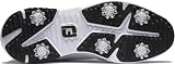 FootJoy Tour Rival Golf Shoe Men White/White/Black 13 UK view 4