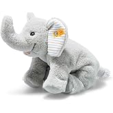 Steiff Handcrafted Since 1880 Premium Plush Floppy Little Stuffed Animal - 8" Trampili Elephant