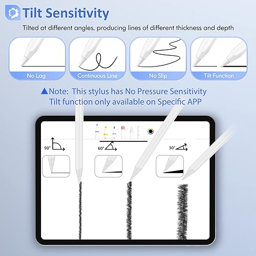 Pencil for Apple iPad 2nd Generation with Magnetic Wireless