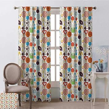 Amazon Com Youpinnong Sport Country Curtains Valance Abstract