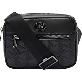 Lacoste Embossed Monogram Shoulder Bag