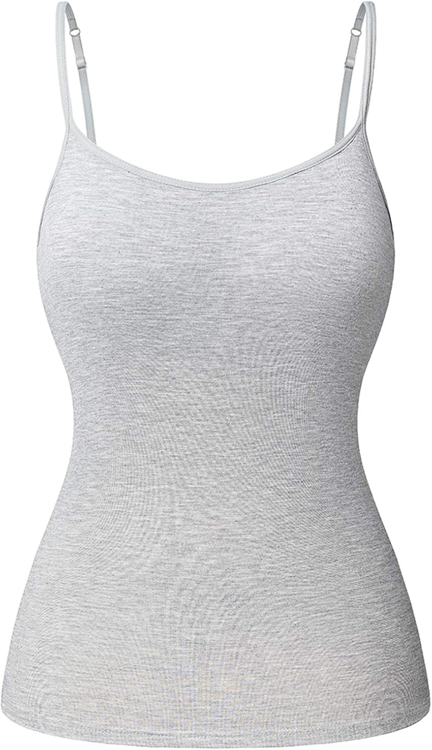 U-hals Shapewear Tanktop Met Ingebouwde BH - 3 Stuks Slim Fit Yoga Top Voor Vrouwen