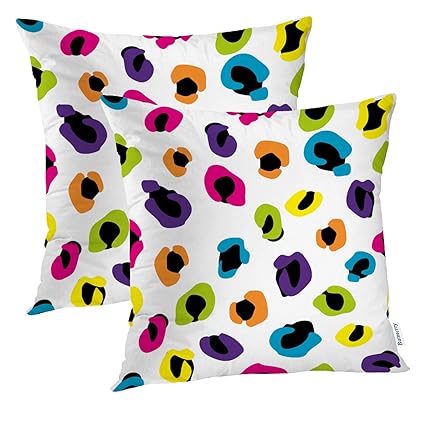 Amazon Com Batmerry Leopard Pillow Cover 18x18 Inch Set Of 2