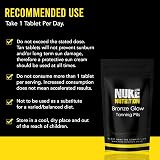 Nuke Nutrition Tanning Tablets x60 Natural Tan Accelerator view 6