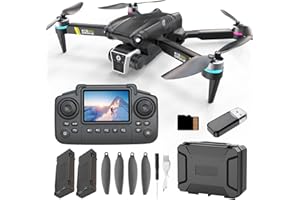 Weavixol Drone With Camera For Beginner, Brushless Drones With Screen On Controller, No FAA, Under 249g, Beginner Drone With 
