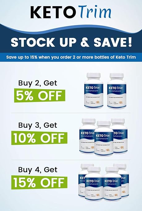 Amazon Com Keto Trim Supports Blood Ketone Levels And The Transition To A Keto Diet With Gobhb The Carb Free Energy Source 60 Capsules Health Personal Care
