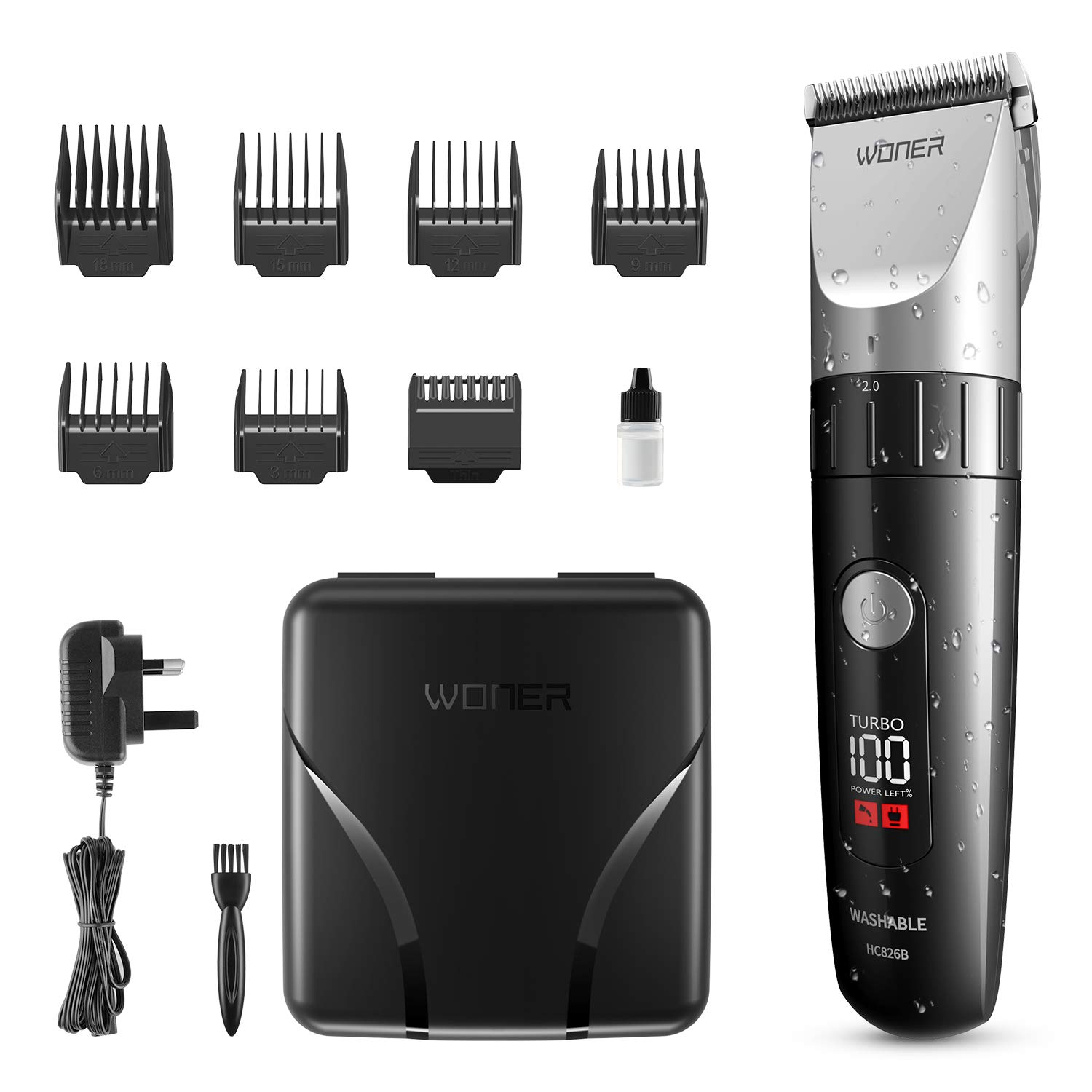 woner hair clippers for men