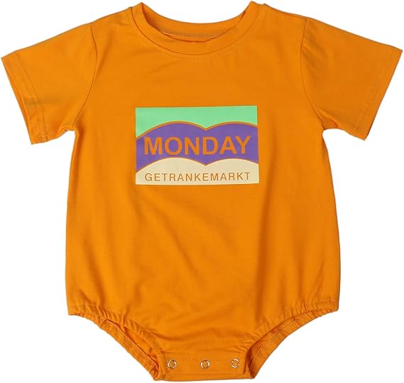 Amazon Co Jp F S Maumu ベビー服 男の子 女の子 半袖 Tシャツ ロンパース ベビー 赤ちゃん 幼児 服 トップス ジャンプスーツ カバーオール 夏服 Monday 服 ファッション小物 Amazon Co Jp F S Maumu ベビー服 男の子 女の子 半袖 Tシャツ ロンパース ベビー 赤ちゃん 幼児 服 トップス ジャンプスーツ カバーオール 夏服 Monday 服 ファッション小物
