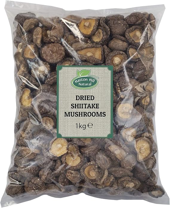 Dried Whole Shiitake Mushrooms 1kg Free UK Delivery Amazon.co.uk