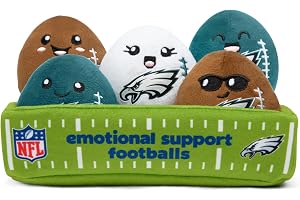 Emotional Support Pals x NFL Philadelphia Eagles by Relatable | (Amazon Exclusive) - Cute Stuffed Animals, Football Gifts for