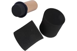 Gugxiom 2 Pack Speaker Port Tube Sponge Plugs, 100mm Bass Blocker Foam Bungs for Subwoofer Box Enclosure Tuning, Reduces Wind
