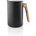 Eva Solo | Nordic Kitchen Thermo cafetiére Stainless Steel Vacuum Jug with a Oak Wood Handle | Danish Design, Functionality & Quality | Black