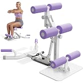 FEIERDUN Squat Machine for Women,400lbs Cap Adjustable Glute Trainer, Home | 2MM Thickened Steel, Wider Base, Single-Support Design, 3 Height/Length/Foot Adjust, Full-Body Training, Foam Pad