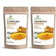Organic Turmeric Powder w/Curcumin | 32 Ounce (Pack of 2) | USDA Organics and Non-GMO | 100% Raw and Natural by OSR