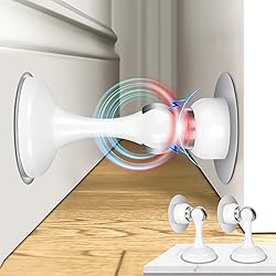 Profasion Magnetic Door Stoppers 2 Pack, Stainless