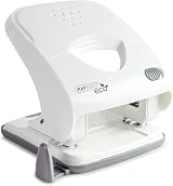 Rapesco 1526 ECO X5-40ps 2 Hole Punch 40 Sheet Capacity Soft White