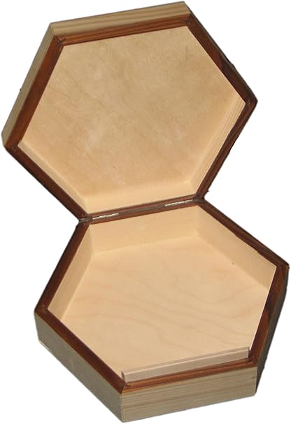Cajas hexagonales encajables, Unicolore, hexagonale 140x40 mm: Amazon.es: Hogar