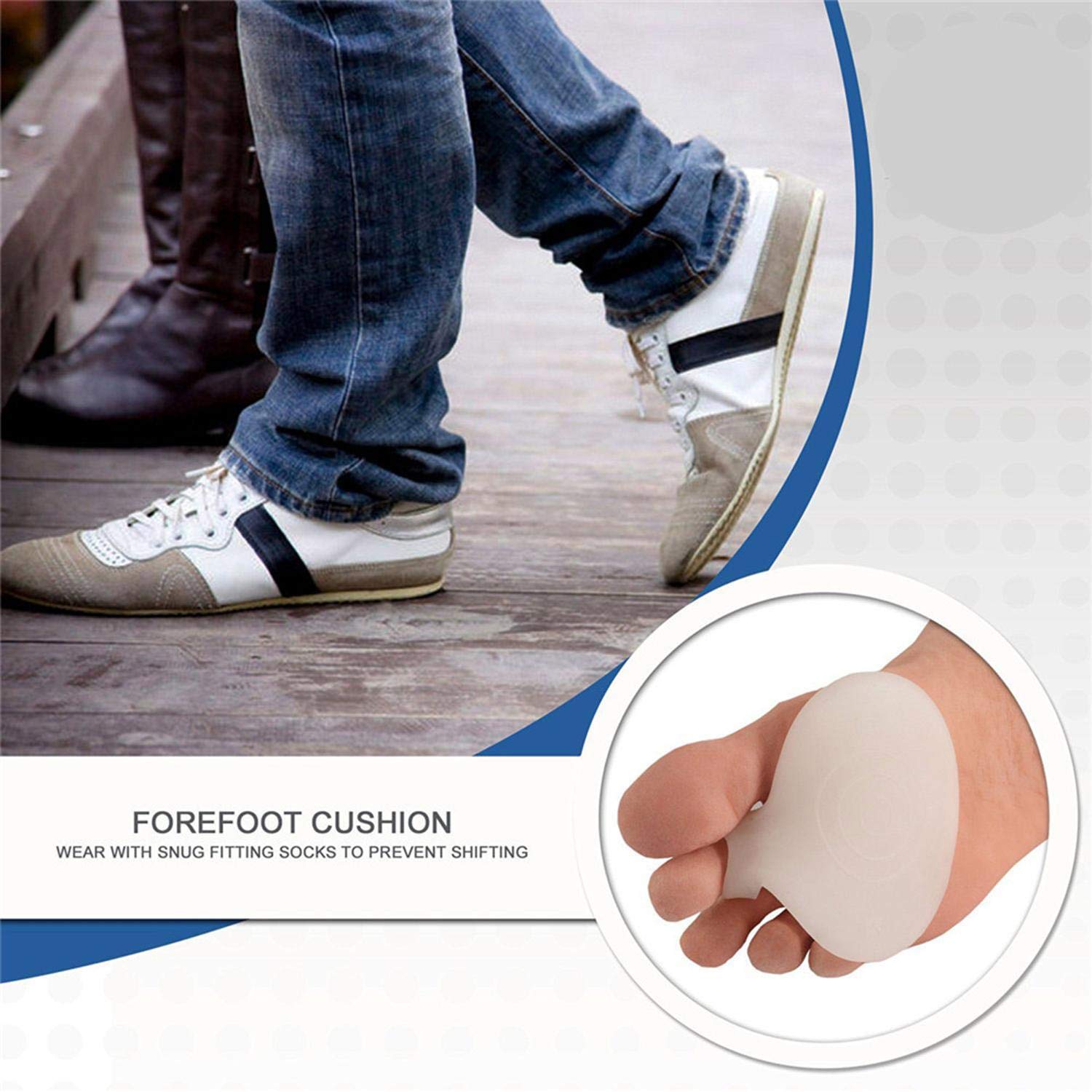 Teaio Sottopiedi con tacco alto con inserti in rilievo per il supporto antidolorif Imbottiture per calzature