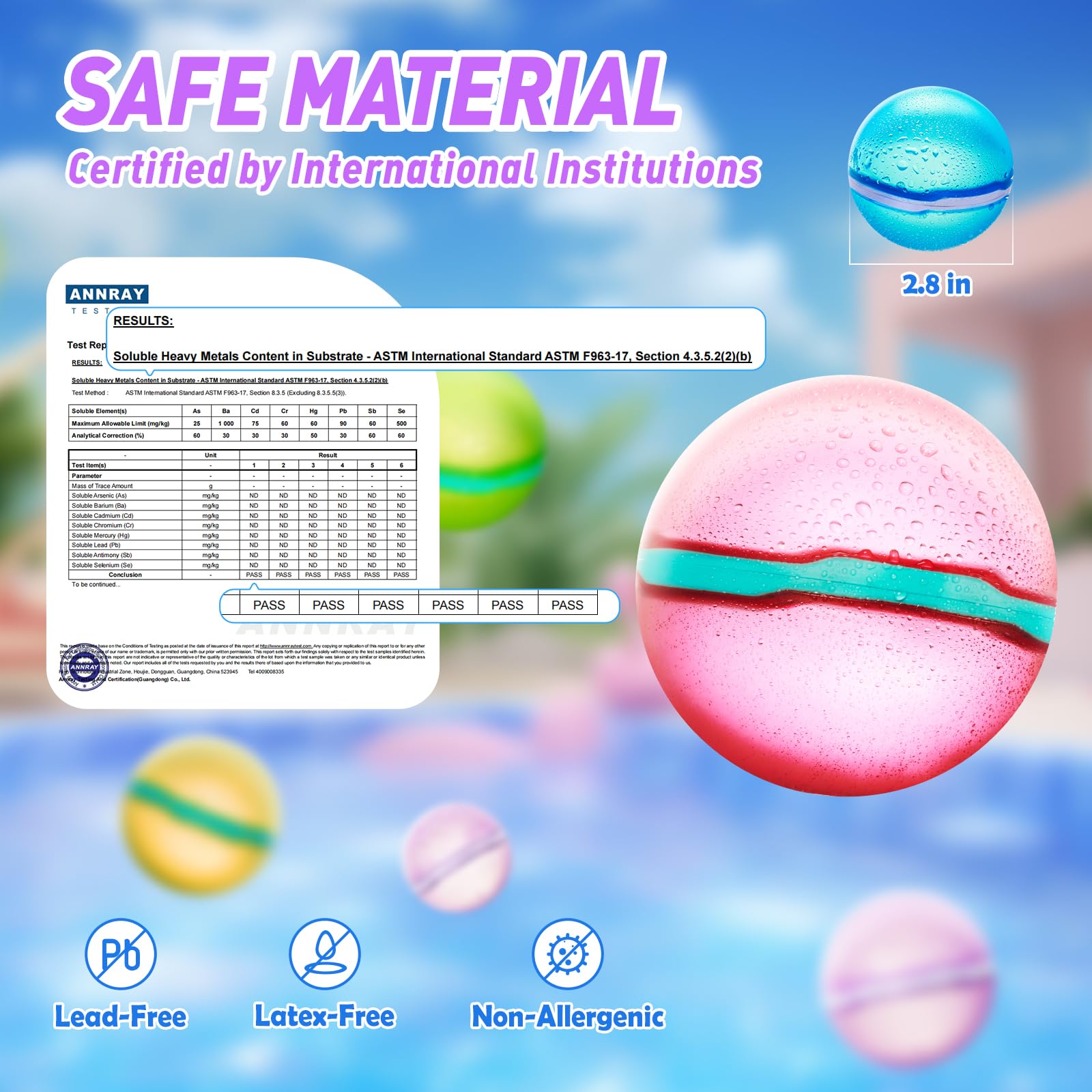 【12 Pack】Magnetic Reusable Water Balloons Fast Refillable for Kids Outdoor Activities, latex-free Kids Pool Beach Bath Toys, Self-Sealing Water Bomb Quick Fill for Summer Games (12)