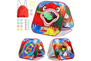 VSUNTENT Bean Bag Toss Game Sets for Kids-3-in-1 Corn Hole Games for Kids,Kid Cornhole Game Set,Outside Backyard Outdoor Indoor Party Family Bean Bags Kid Tossing
