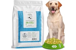 Healthy Dogma - PetMix Dehydrated Dog Food – Fish Dinner with Wild-Caught Alaskan Salmon & Whitefish – Gluten-Free, Skin & Coat Support, Clean Ingredient Dog Food – No Preservatives, (2 lbs)