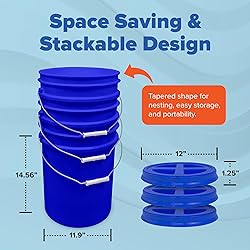 ePackageSupply 5 Gallon Bucket with Gamma Seal