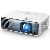 BenQ TK710STi 3200 Lumens 4K HDR Short Throw Home Entertainment Projector | 3200 Lumens, Laser Light Source, 4ms Input Lag, 240Hz Gaming, Android TV, Netflix, AirPlay, Home Entertainment, HDR10/HLG
