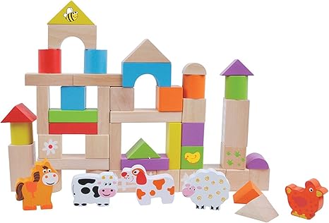 wooden farm set for 1 year old