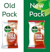 Dettol Antibacterial Biodegradable Kitchen Wipes 3 Pack 25 Count Each Big & view 2