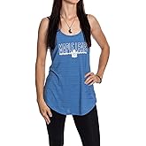 Calhoun NHL Womens Lightweight Sleeveless Loose Fit Workout Racerback Tank Top