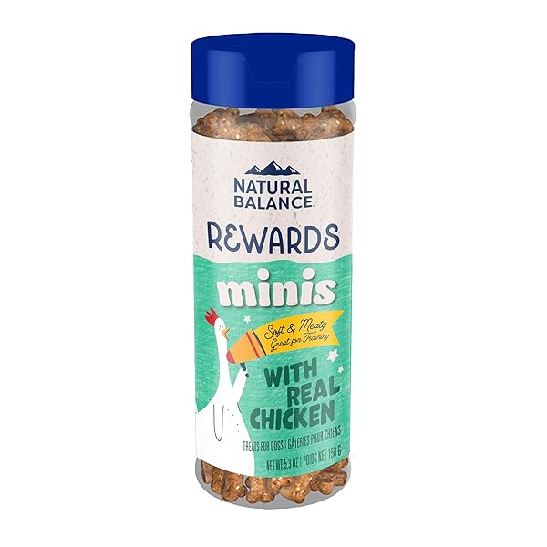 NATURAL BALANCE LIMITED INGREDIENT MINI-REWARDS CHICKEN GRAIN-FREE, TRAINING...