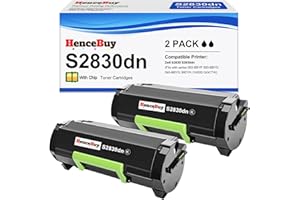 HenceBuy S2830 S2830dn GGCTW High Yield Toner Cartridge Replacement for Dell S2830 S2830dn 2830dn 2830 Printer (8,500 Pages,2
