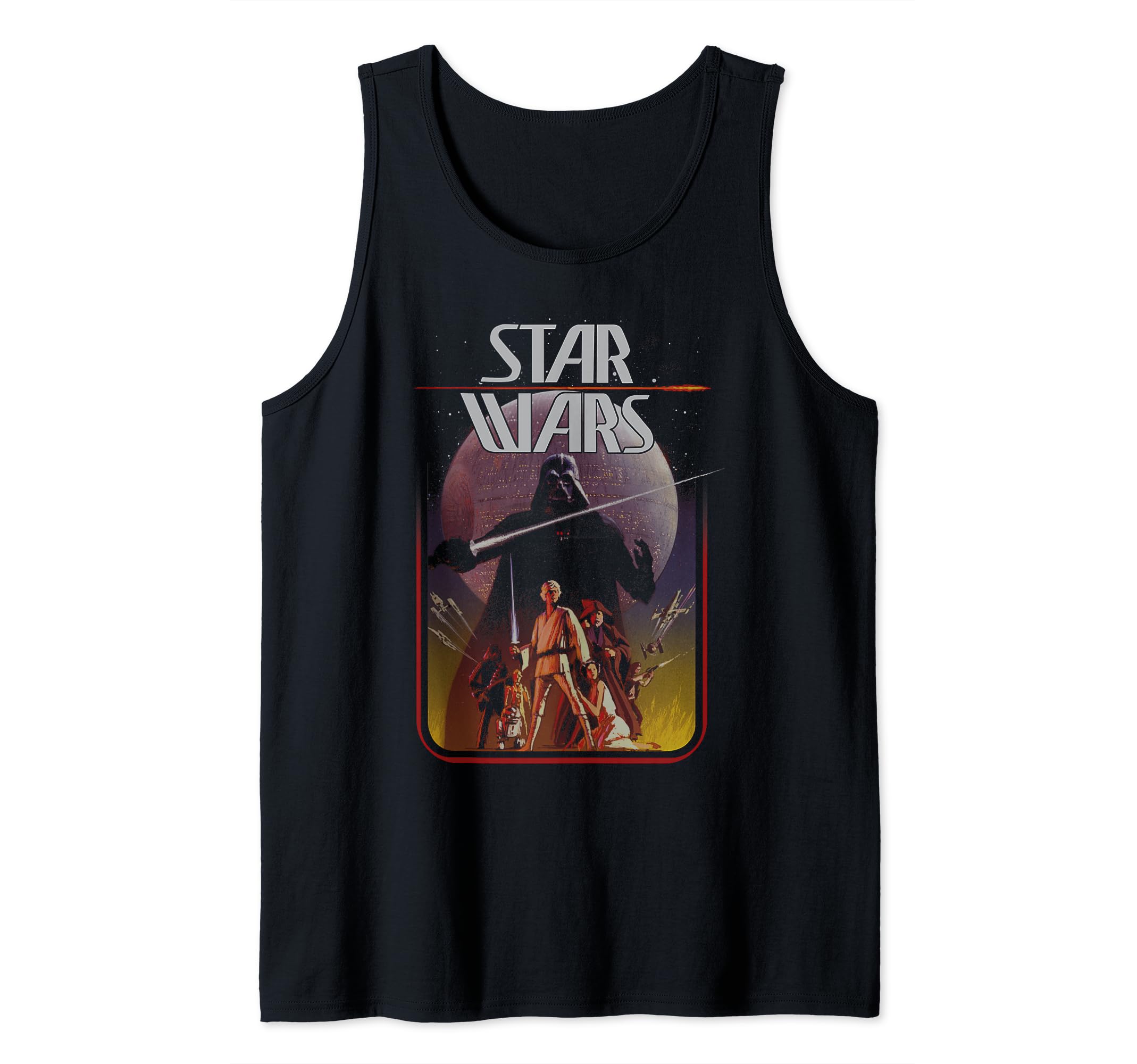Star Wars Rebels Vintage Novel Concept Art Tank Top