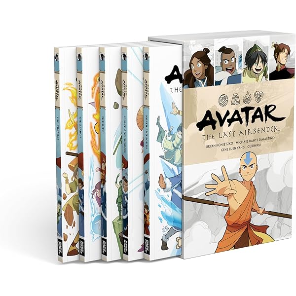 Avatar the Last Airbender: 18 Book Box Set (Nickelodeon): Luen
