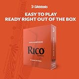 D'Addario Rico Alto Saxophone Reeds 2.5 Individually Sealed Pack of 25 view 3